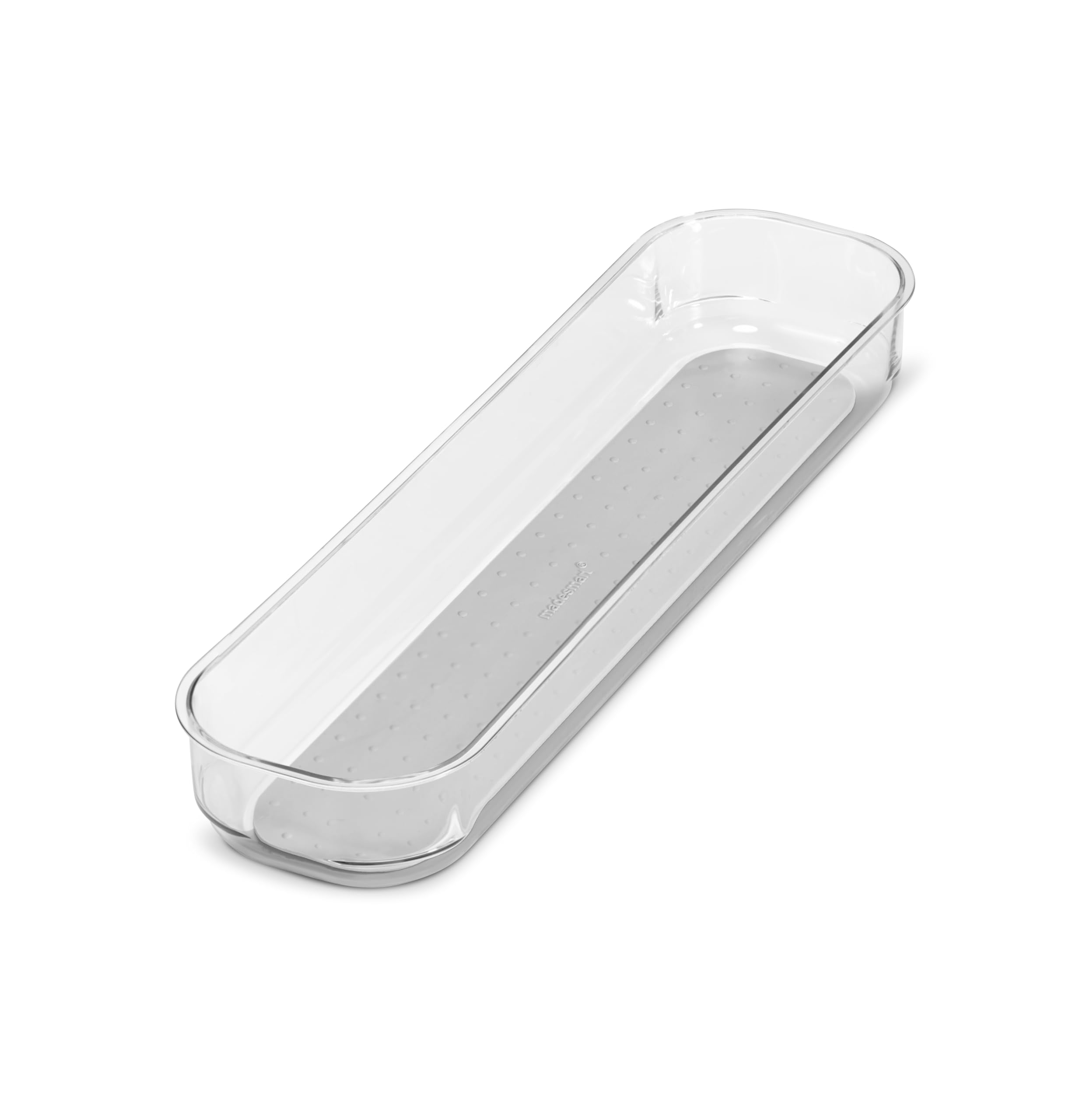 Amazon.com - madesmart Clear Soft Grip 14x4 Bin Organizer, 14.25